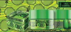 Hitz Sour Apple THC Gummies in vibrant green packaging with crisp tangy sour apple flavor, 10mg vegan cannabis edibles