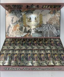Hitz Safari Series 200 Count Disposable Mixed Variety Bulk Pack - 200 premium disposable vapes with assorted safari-inspired flavors