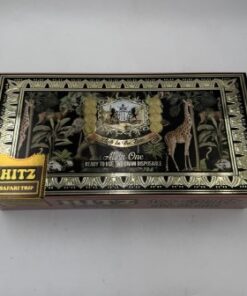 Hitz Safari Series 2G Disposable 100 Count Mixed Flavors Box - 100 premium 2-gram disposable vapes with assorted safari-inspired flavors in bulk packaging