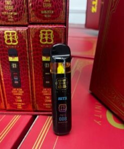 Hitz Infinity 2G Disposable Vape Mixed Variety Flavors pack showing multiple pre-filled disposable vape devices in compact design