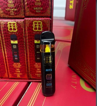 Hitz Infinity 2G Disposable Vape Mixed Variety Flavors pack showing multiple pre-filled disposable vape devices in compact design