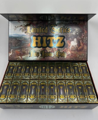 Hitz Infinity 2G 50 Pack Bulk Vape Variety Box Premium Carts Hitz Infinity 2 gram vape variety box with 50 pack bulk premium disposable carts
