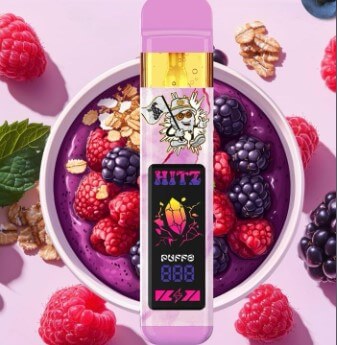 Hitz Acai Berry Gen 7 Disposable Vape Hitz Acai Berry Gen 7 Disposable Vape with rich fruity flavor and sleek portable design