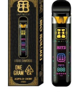 Hitz Black Box 1G Disposable - Edition One premium matte black 1 gram disposable vape with sophisticated design