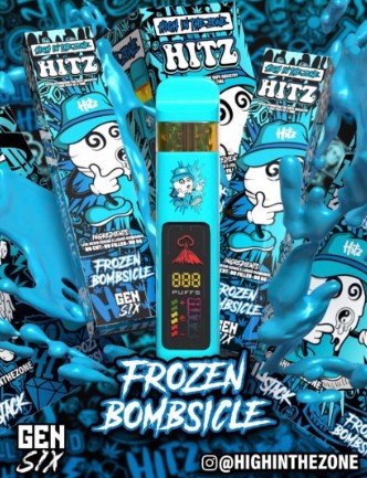 Hitz Gen 6 2G Disposable Mixed Flavors Hitz 2G Disposable Gen 6 Mixed Variety Flavors pack featuring premium cannabis extract, ceramic coil technology, and vibrant flavor assortment