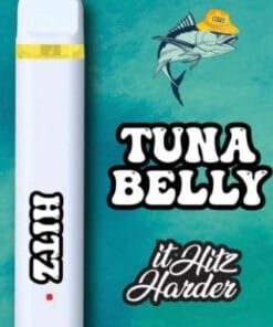 Hitz Tuna Belly Disposable vape pen showing premium compact design for smooth vaping experience