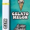 Hitz Gelato Melon Disposable vape pen with creamy gelato and melon flavor
